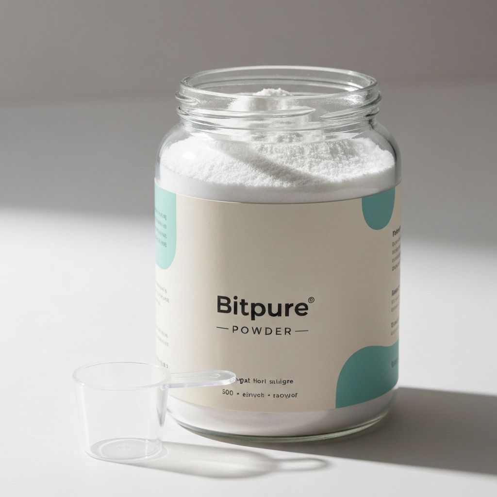 Scoop-included powder format